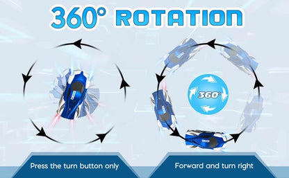 Wireless Wall Climbing Car