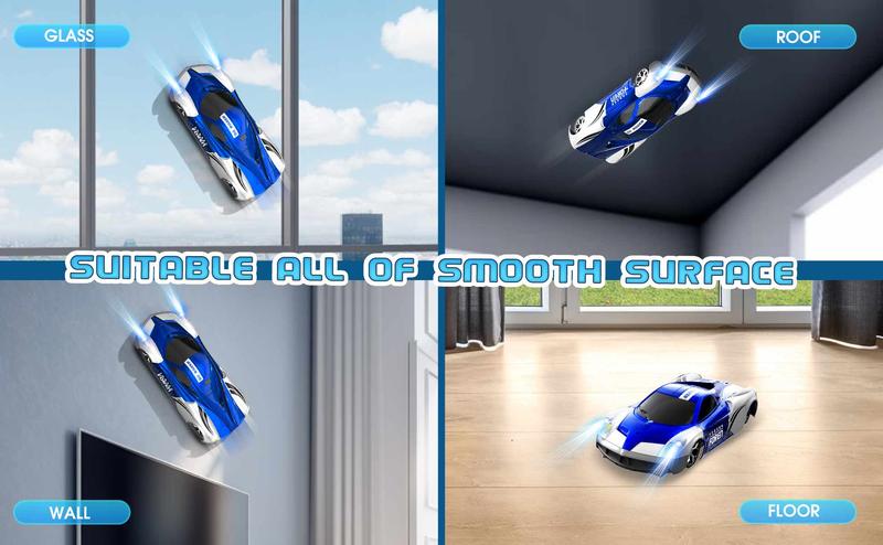Wireless Wall Climbing Car