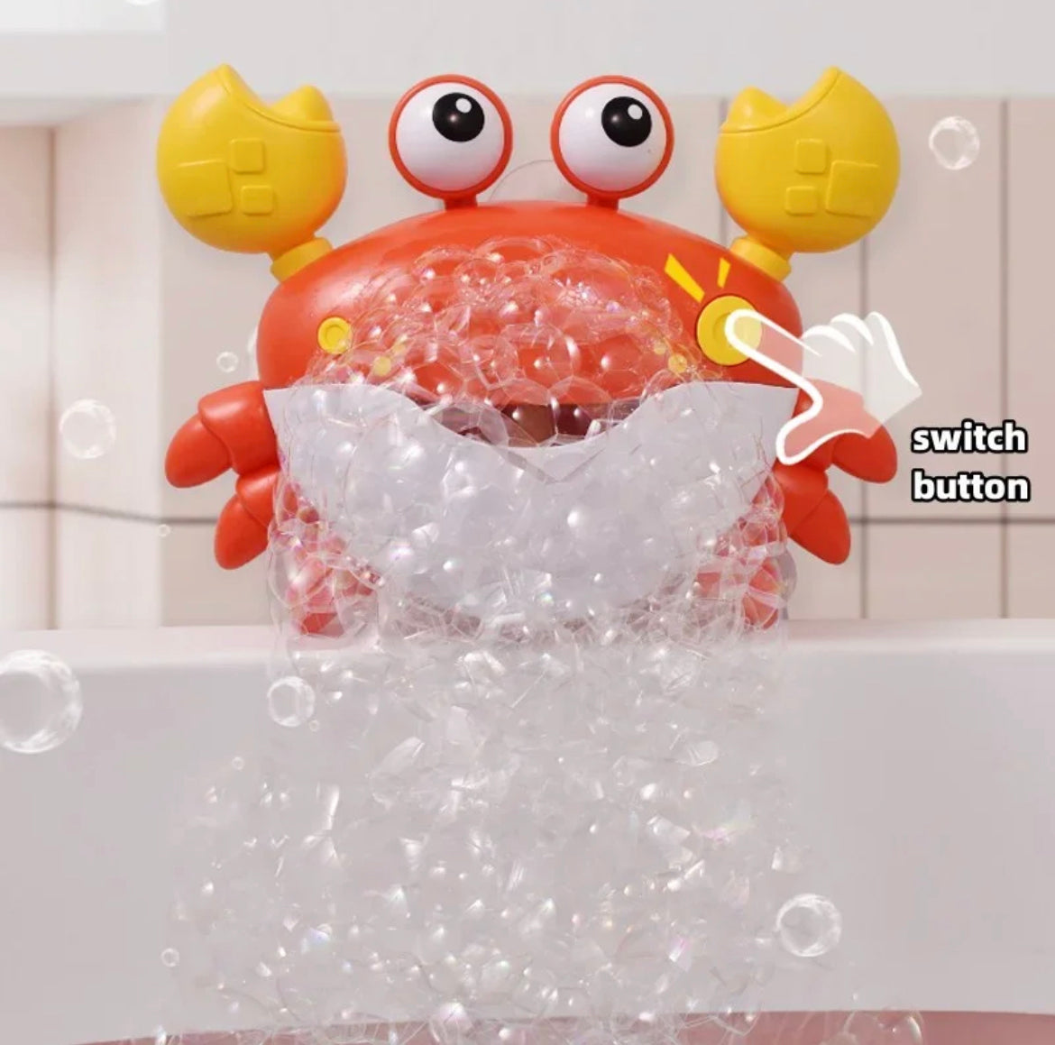Bubble Crab/Duck Bath Toys
