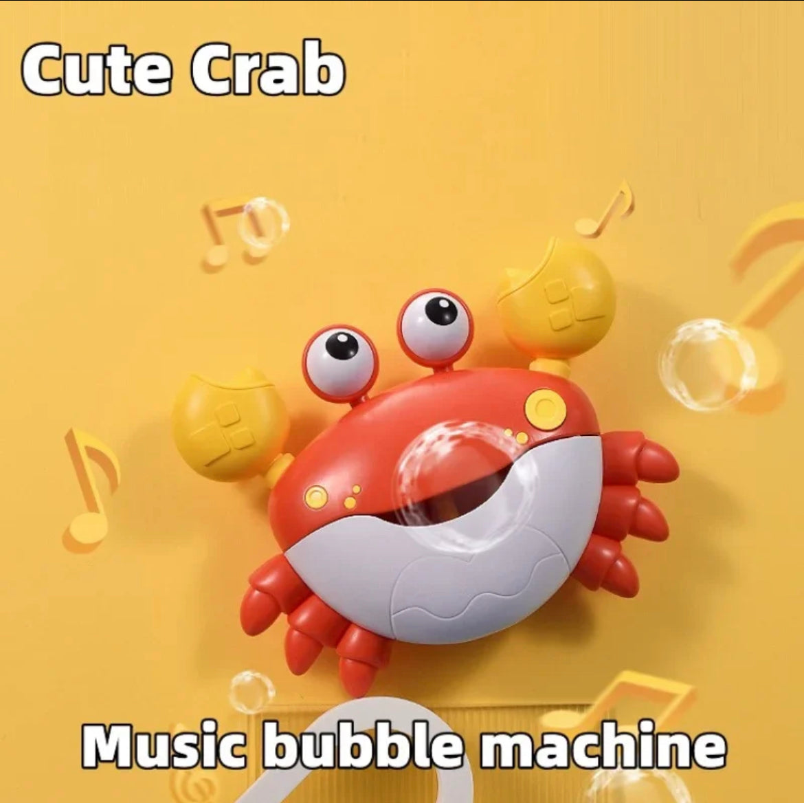 Bubble Crab/Duck Bath Toys
