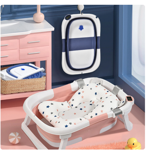 Folding Bathtub & Real-time Temperature