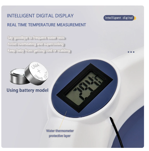 Folding Bathtub & Real-time Temperature