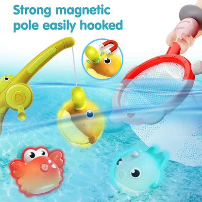 Magnetic Fishing Bath Toy Set