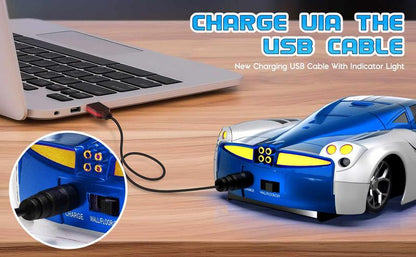 Wireless Wall Climbing Car