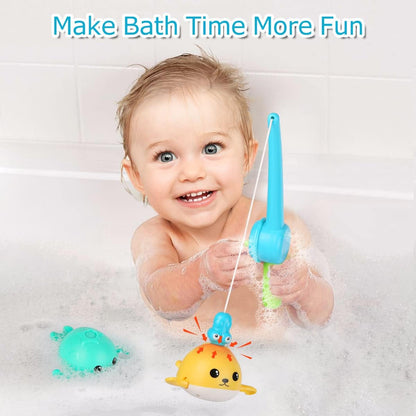 Magnetic Fishing Bath Toy Set
